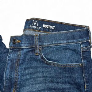 George Men's Classic Indigo Bootcut Jeans